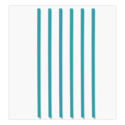 phade Marine Biodegradable Straws, 10.25", Pha, Ocean Blue, Wrapped, 250/box, 8 Boxes/carton (CAR511168) CAR511168
