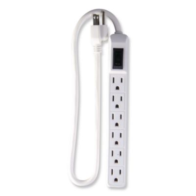 GoGreen Power 6 Outlet Mini Surge Protector