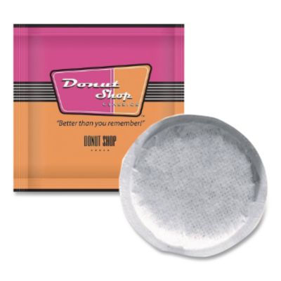 National Coffee Roasters Donut Shop Coffee Pods, Dark Roast, 15/box (DSP8599961590) DSP8599961590