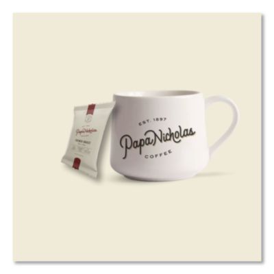 PapaNicholas Coffee Premium Coffee, French Roast, 18/carton (PCO25183) PCO25183