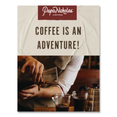 PapaNicholas Coffee Premium Coffee, Breakfast Blend, 18/carton (PCO25184) PCO25184