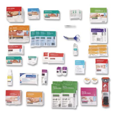 SUREFILL™ 80 Series Class B 2-Shelf First Aid Cabinet Refill - Meds