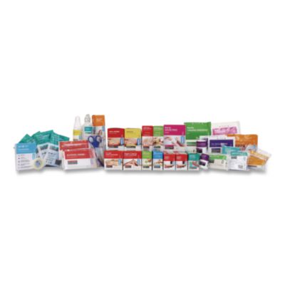 SUREFILL™ 100 Series Class A 3-Shelf First Aid Cabinet Refill - Meds