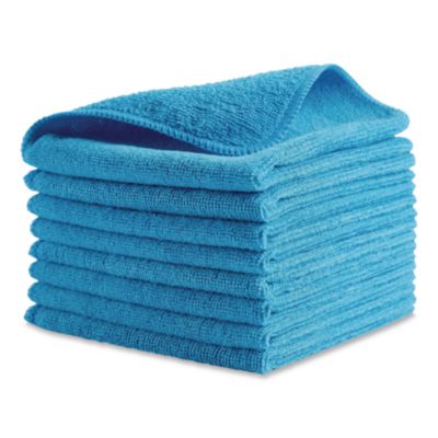 Rubbermaid Commercial Microfiber Light-Duty Cleaning Cloths (1820579CT) RCP1820579