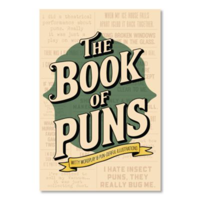 Willow Creek Press The Book of Puns Softcover Book