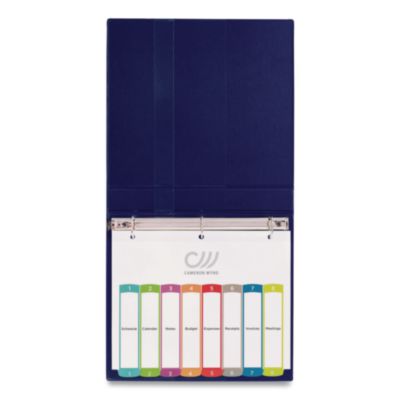 Avery Customizable TOC Ready Index Multicolor Tab Dividers, 8-Tab, 1 to 8, 11 x 8.5, White, Contemporary Color Tabs, 1 Set (AVE11841) AVE11841