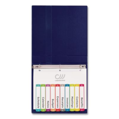 Avery Customizable TOC Ready Index Multicolor Tab Dividers, 10-Tab, 1 to 10, 11 x 8.5, White, Contemporary Color Tabs, 1 Set (AVE11842) AVE11842