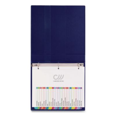 Avery Customizable TOC Ready Index Multicolor Tab Dividers, 26-Tab, A to Z, 11 x 8.5, White, Contemporary Color Tabs, 1 Set (AVE11844) AVE11844