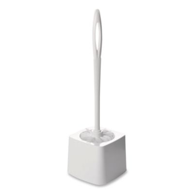 Rubbermaid Commercial Commercial-Grade Toilet Bowl Brush Holder, White (RCP631100WE) RCP631100WE