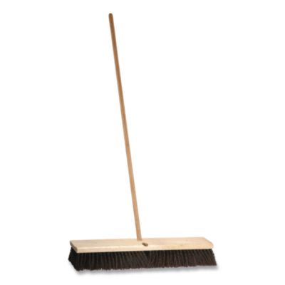 O%27Dell Polypropylene Push Broom Head, 3" Maroon Bristles, 24" Brush (ODCMP24) ODCMP24