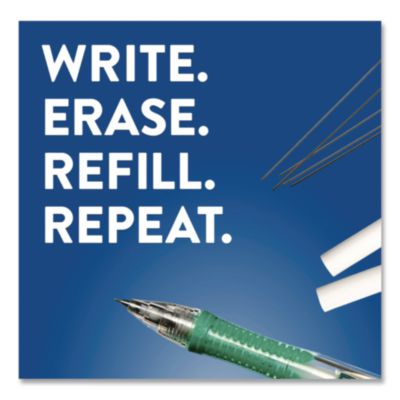 Paper Mate Clear Point Mechanical Pencil, 0.7 mm, HB (#2), Black Lead, Assorted Barrel Colors, 4/Pack (2087147) PAP2087147