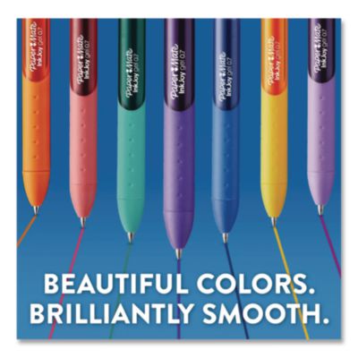 Paper Mate InkJoy Gel Pen, Retractable, Fine 0.5 mm, Assorted Ink and Barrel Colors, 14/Pack (1988991) PAP1988991