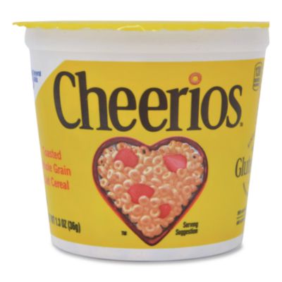 General Mills Cheerios Breakfast Cereal, Single-Serve 1.3 Oz Cup, 6/pack (AVTSN13896) AVTSN13896