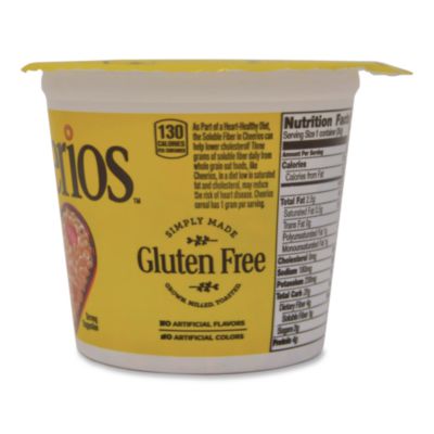 General Mills Cheerios Breakfast Cereal, Single-Serve 1.3 Oz Cup, 6/pack (AVTSN13896) AVTSN13896