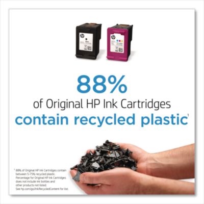 HP 62XL, (C2P07AN) High-Yield Tri-Color Original Ink Cartridge HEWC2P07AN
