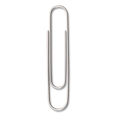 ACCO Recycled Paper Clips, Jumbo, Smooth, Silver, 100 Clips/Box, 10 Boxes/Pack (ACC72525) ACC72525
