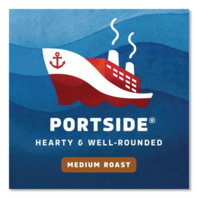 Seattle%27s Best Port Side Blend Ground Coffee, Medium Roast, 12 Oz Bag (SEA11008569) SEA11008569