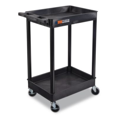 Luxor ENDURA® Two-Shelf Utility Cart