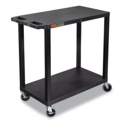 Luxor TUFFY™ XL Two-Shelf Multipurpose Utility Cart