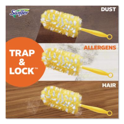 Swiffer Heavy Duty Dusters Refill, Dust Lock Fiber, Yellow, 6/box (PGC21620BX) PGC21620BX