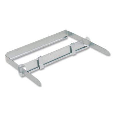 ACCO Standard Two-Piece Two-Prong Paper Fastener Base and Compressor Sets, 3.5" Capacity, 8.5" Center to Center, Silver, 50/Box (ACC12995) ACC12995