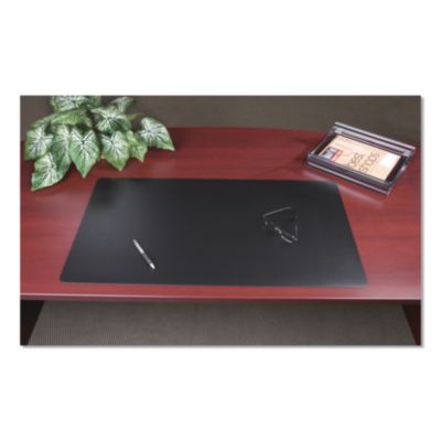 Artistic Rhinolin II Desk Pad with Antimicrobial Protection, 24 x 17, Black (AOPLT412M) AOPLT412M
