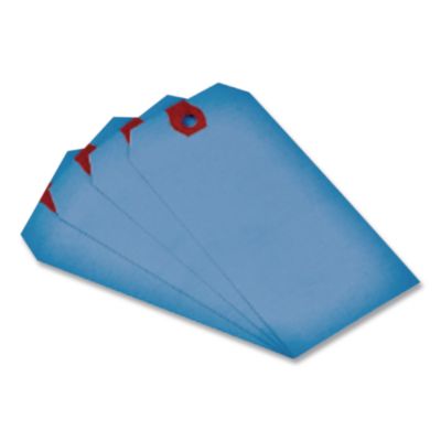 Avery Unstrung Shipping Tags, 11.5 pt Stock, 4.75 x 2.38, Blue, 1,000/Box (AVE12355) AVE12355