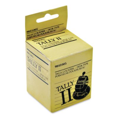Bates Tally Ii Desk Model Tally Counter, Registers 0-9999, Chrome (AVT9841005) AVT9841005