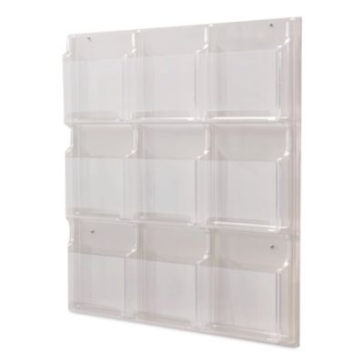Safco® Clear2c™ Magazine Display