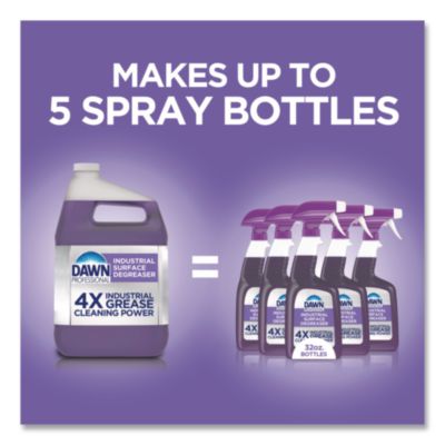 Dawn Professional Heavy Duty Liquid Degreaser, 1 Gal, 3/carton (04852) PGC75326