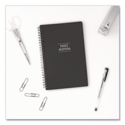 Blue Sky Passages Non-Dated Perpetual Daily Planner, 8.5 X 5.5, Black Cover, 60-Month (jan To Dec): 2021 To 2025 (BLS113565) BLS113565