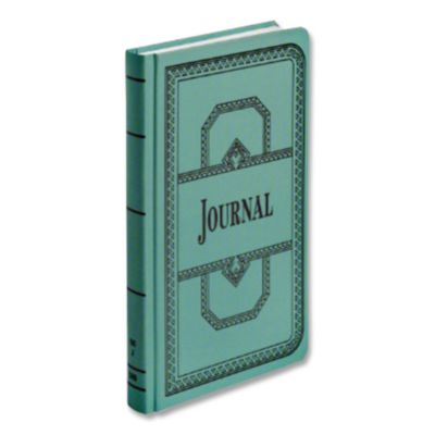 Boorum & Pease Account Journal, Journal-Style Rule, Blue Cover, 11.75 X 7.25 Sheets, 300 Sheets/book (BOR66300J) BOR66300J