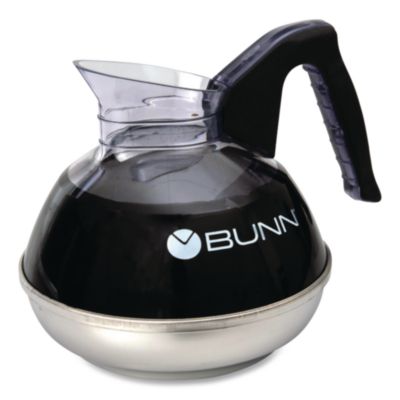 BUNN 64 Oz. Easy Pour Decanter, Black Handle (BUN6100) BUN6100