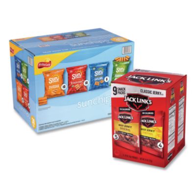 Snack Box Pros Sunchips & Jack Link's Beef Jerky Variety Pack