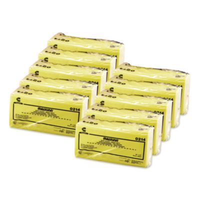 Chix Masslinn Dust Cloths, 1-Ply, 24 x 40, Unscented, Yellow, 25/Bag, 10 Bags/Carton (CHI0214) CHI0214