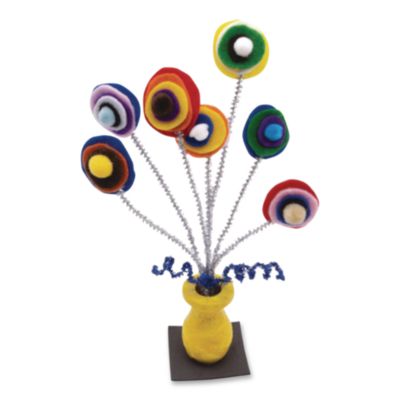 Creativity Street Felt Sheet Pack, Rectangular, 9 X 12, Assorted Colors, 12/pack (CKC390701) CKC390701