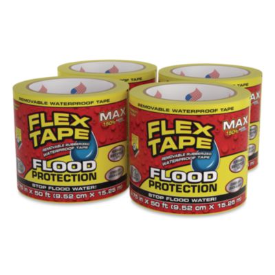 Flex Seal Products® Flex Tape Removable Rubberized Waterproof Flood Protection Tape