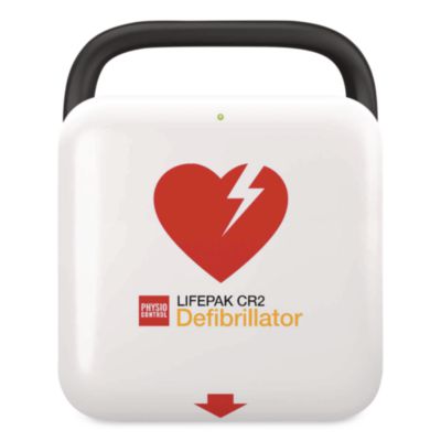 CARDIACT™ LIFEPAK CR2 USB Defibrillator, Fully-Automatic, English, Handle