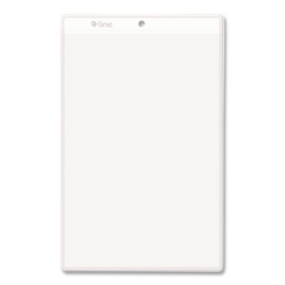 C-Line Clear Vinyl Shop Ticket Holders, Both Sides Clear, 25 Sheets, 5 X 8, 50/box (CLI80058) CLI80058