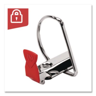 Cardinal Legal Slant D Ring Binder, 3 Rings, 2" Capacity, 14 X 8.5, Black (CRD14532) CRD14532