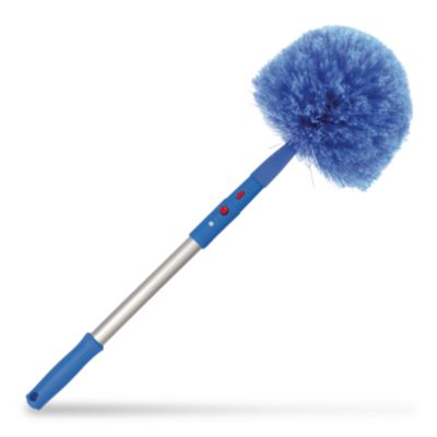 Gritt Commercial Cobweb/Corner Duster Brush with 20" Pole