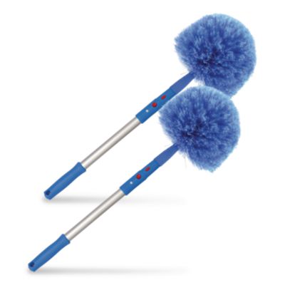 Gritt Commercial Cobweb/Corner Duster Brush with 20" Pole