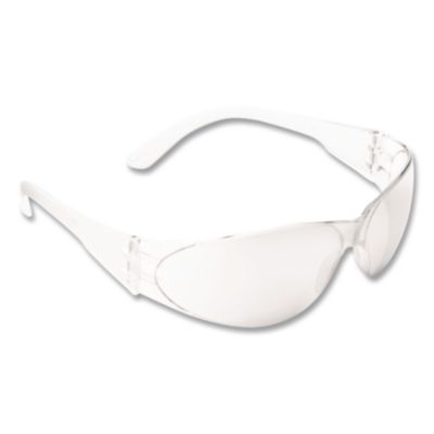 MCR Safety Checklite Scratch-Resistant Safety Glasses, Clear Lens, 12/box (CRWCL110BX) CRWCL110BX