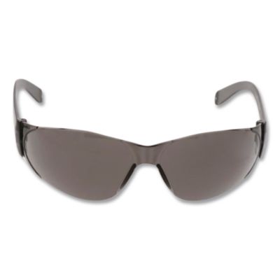 MCR Safety Checklite Scratch-Resistant Safety Glasses, Gray Lens (CRWCL112) CRWCL112
