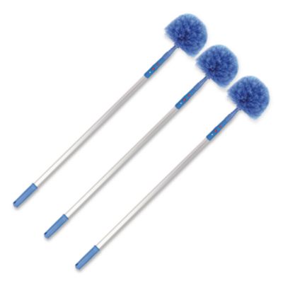Gritt Commercial Cobweb/Corner Duster Brush with Telescopic Pole