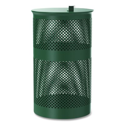 Furloo 13 Gallon Heavy-Duty Outdoor Pet Waste Trash Can with Lid