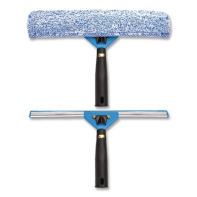 Gritt Commercial Swivel Window Washing Kit with Squeegee and Washer