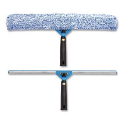 Gritt Commercial Swivel Window Washing Kit with Squeegee and Washer