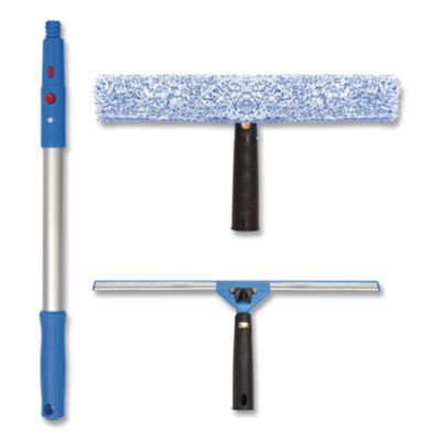 Gritt Commercial Pro Window Washing Kit with Squeegee, Washer and 20" Pole