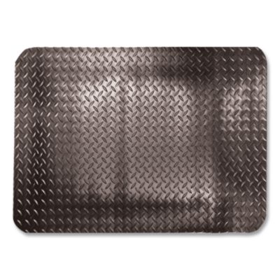 Crown Industrial Deck Plate Anti-Fatigue Mat, Vinyl, 24 X 36, Black (CWNCD0023DB) CWNCD0023DB